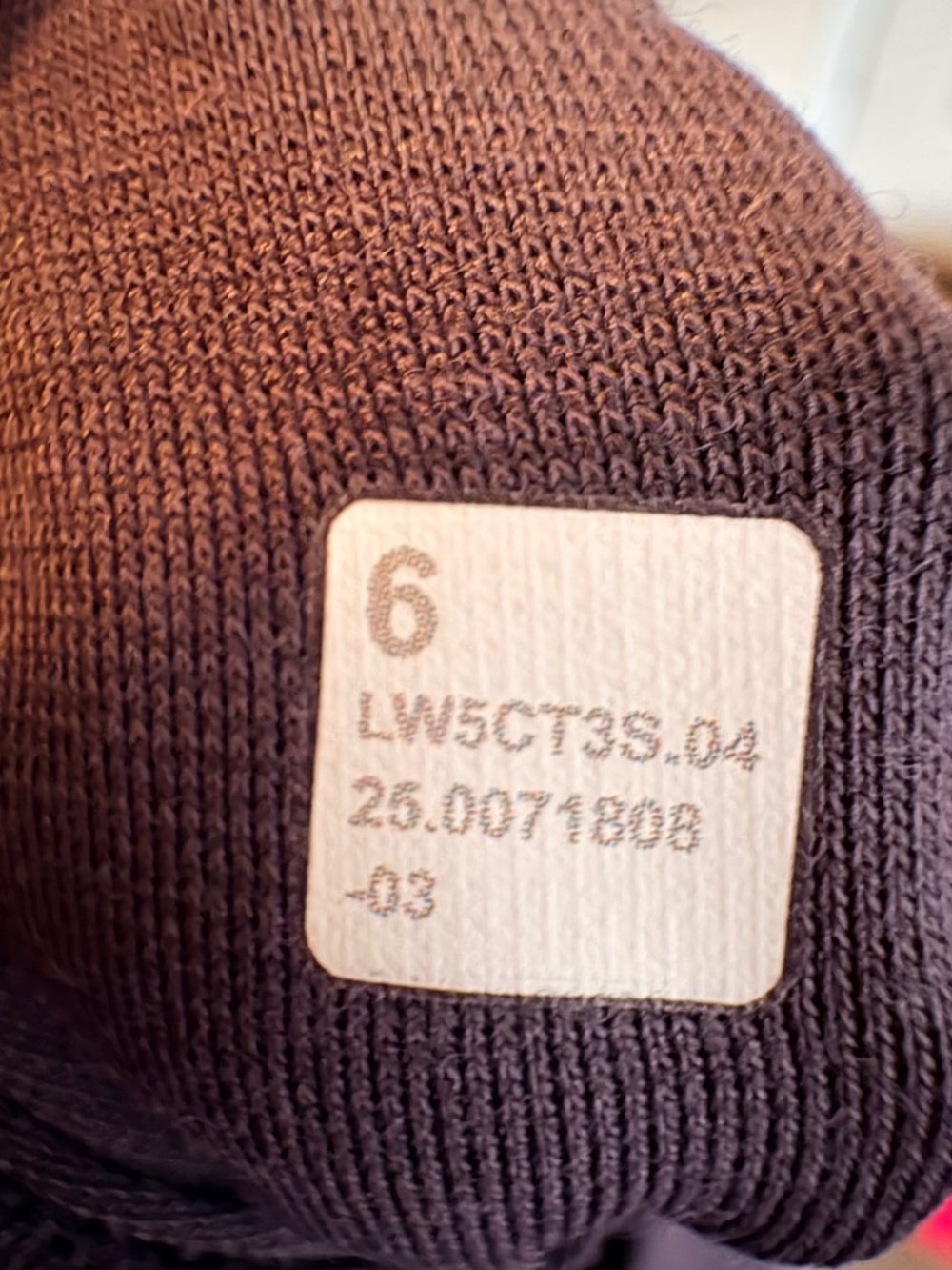 Lululemon Align High-Rise Pant 25 ATMOSPHERIC PURPLE SZ 6 NWT - Picture 6 of 6